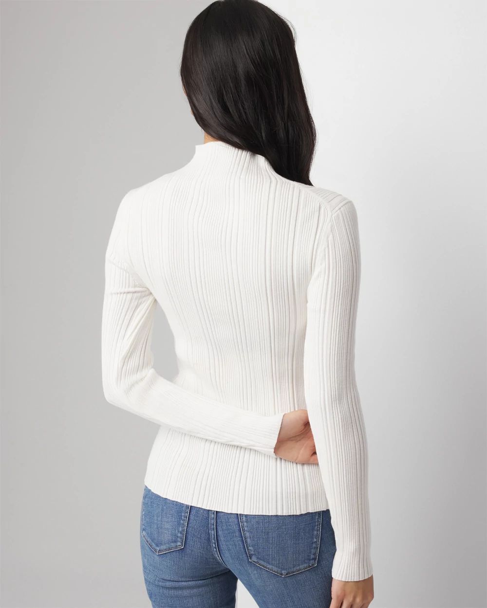 売れ筋商品|||スティーブ マデン ニット&セーター アウター レディース Women's Willa Ribbed Mock Neck Sweater Whisper White Willa Mock Neck Sweater, Whisper White | Steve Madden